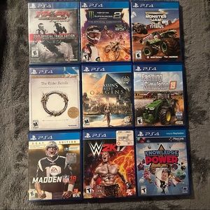 Bundle of PS4 Games